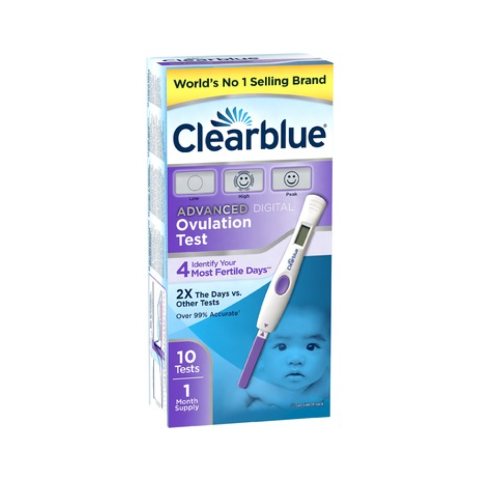 Clearblue 高级数字排卵测试 - 10 测试