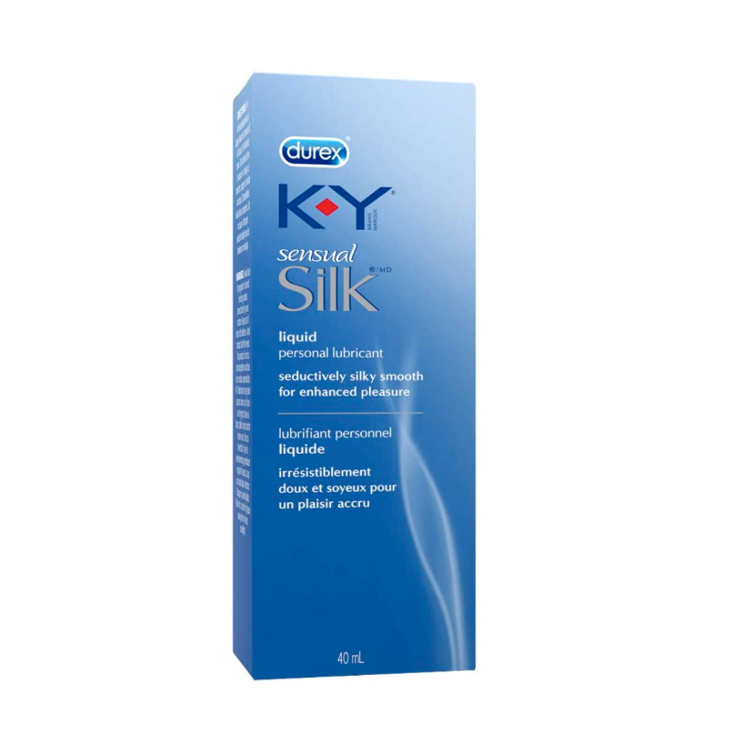 K-Y Personal Lubricant- Sensual Silk- Liquid 24 milliliter-40ml