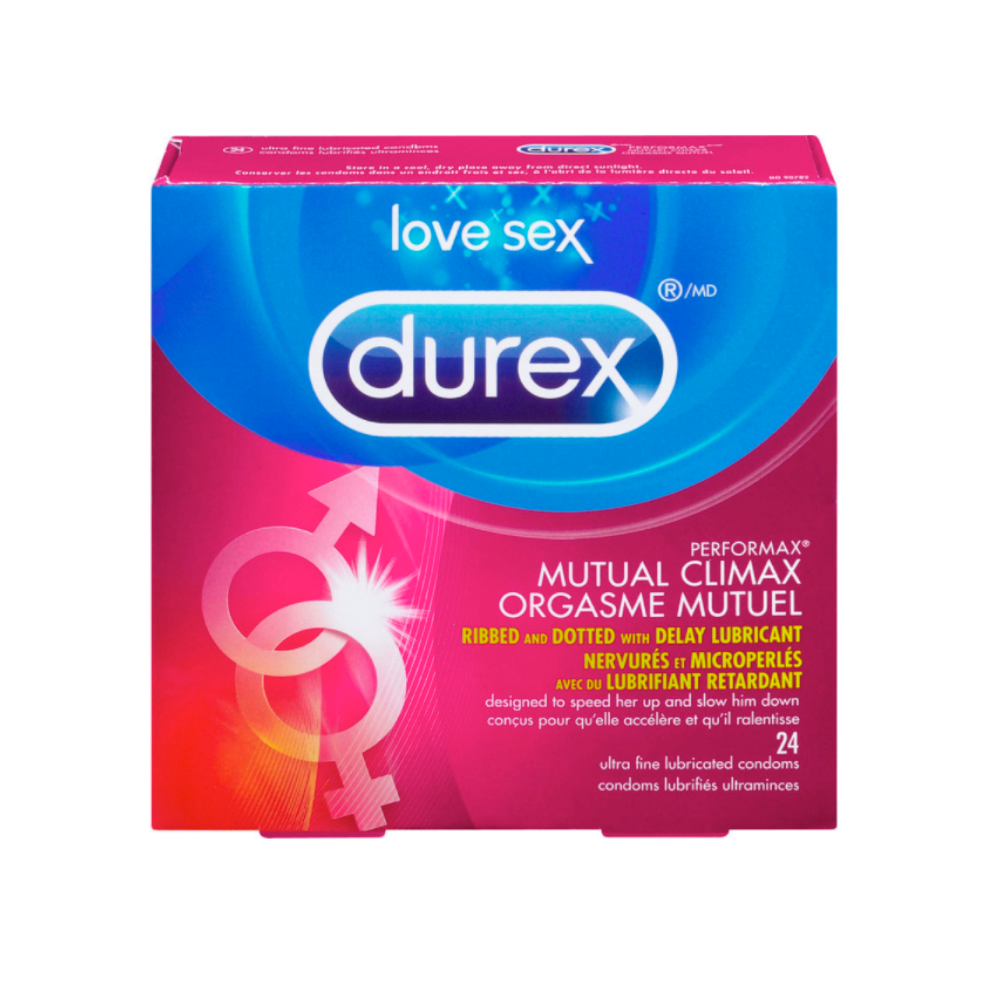杜蕾斯 Performax Mutual Climax Lubricated Condoms-24Condoms