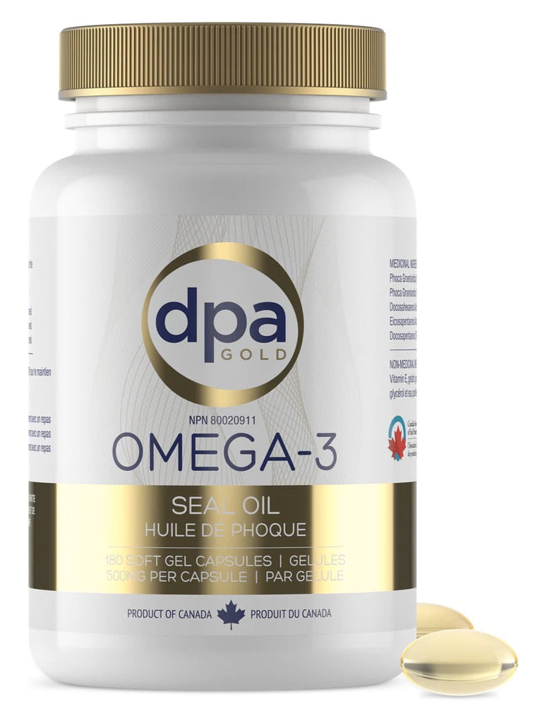 DPA Gold Omega-3 Seal Oil Softgels